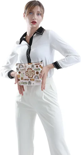 Miniatura 4 de POFULL Brownie Troop Gift Scout Brownie Bolsa Cosmética Scout Troop Regalos