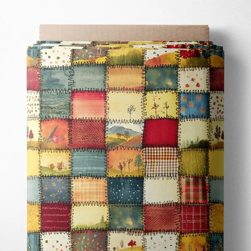 Miniatura 10 de Paquete de tela de algodón de color sólido, 50 cuadrados precortados (8 x 8 x 8 pulgadas), 100% algodón, 120 GSM, fabricado en Türkiye