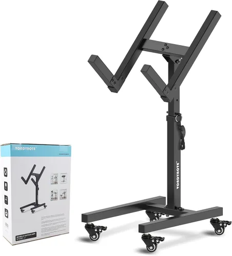 Vondynote Soportes para amplificador de guitarra, amplificador móvil ajustable, soporte trasero inclinable o amplificadores para altavoces, soportes