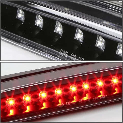 Miniatura 3 de DNA MOTORING 3BL-FRAN93-LED-BK Luz de freno LED de montaje alto tercera con carcasa negra