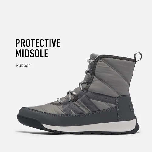 Miniatura 4 de SOREL Whitney Botas cortas con cordones para mujer, botas de invierno de nailon impermeables