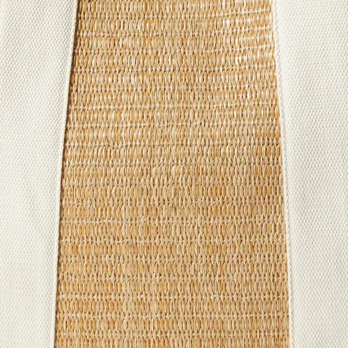 Miniatura 4 de The Drop Tracy Large Canvas Detail Straw Tote