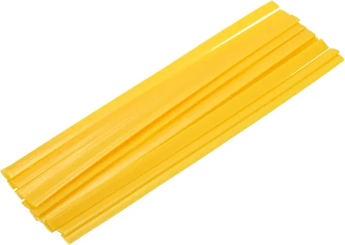 Miniatura 14 de MECCANIXITY 5 varillas de soldadura de plástico amarillo de 0.374 in x 9.843 in HDPE cinta plana de soldadura de plástico para reparar tanques