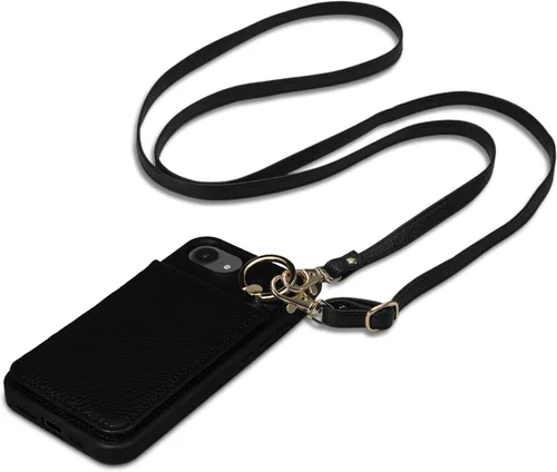 Miniatura 45 de Funda para iPhone 14 Pro Max de 6.7'', Funda Cartera Cruzada Desmontable con Ranuras para Tarjetas con Bloqueo RFID, Soporte de Anillo de 360°