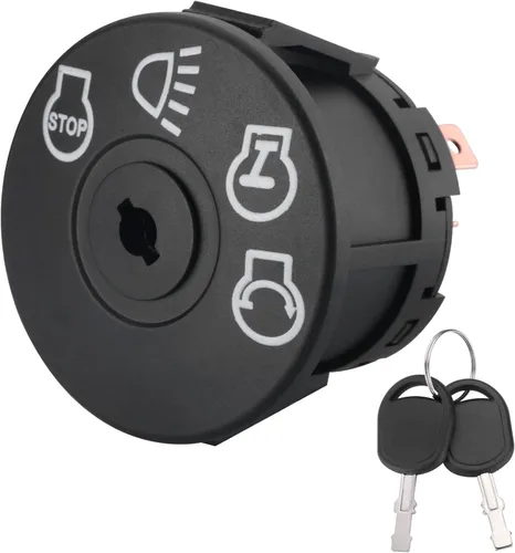 Miniatura 7 de Interruptor de encendido para cortacésped, 3 posiciones, 925-04228 para Cub Cad et Craftsman Troy Bilt MTD, interruptor de llave de cortacésped