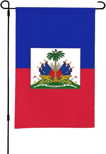 Miniatura 32 de Bonita bandera de jardín estadounidense de 12 x 18 pulgadas, banderas pequeñas de doble cara para decoración de interiores y exteriores