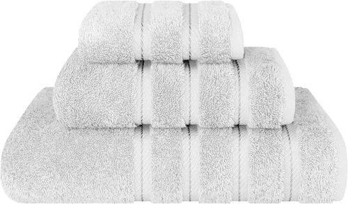 Miniatura 103 de American Soft Linen - Juego de 4 toallas, 100% de algodón turco, 27 x 54 pulgadas, tamaño extragrande, toallas para la ducha, color amarillo