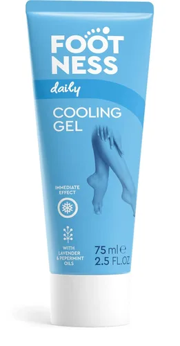 YUAKUOD Gel refrescante para pies y piernas con escoba de carnicero, menta y aceites de lavanda, tonos y pies relajados y piernas 3.4 fl oz por