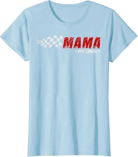 Miniatura 25 de Mama Pit Crew Race Car Birthday Family Matching Pit Crew Camiseta