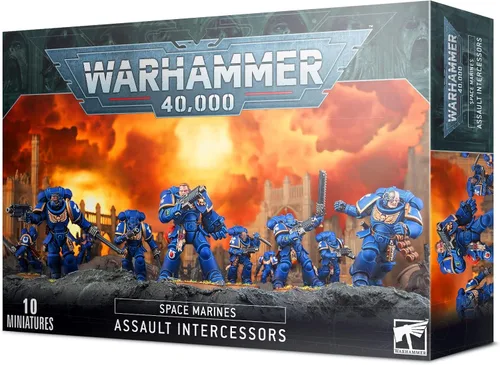 Warhammer 40k - Intercesores de Asalto de Marines Espaciales