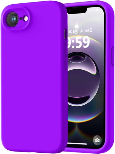 Miniatura 151 de LOVE 3000 Compatible con Funda para iPhone 15, [Cámara de Cobertura Completa de Silicona Suave] [Protección contra Caídas de 8 pies], Forro de Negro