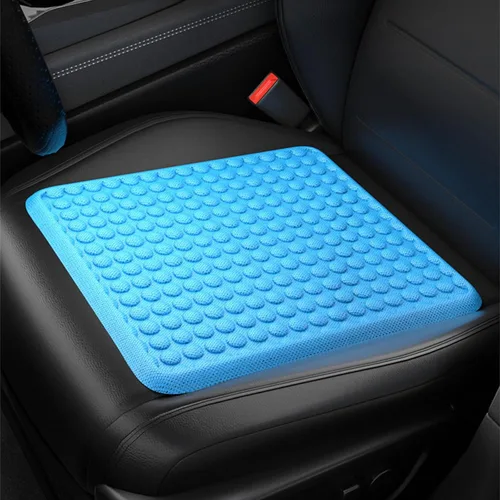 Miniatura 6 de Cojín de gel de enfriamiento suave para sillas de oficina con gel transpirable, cómodo y duradero