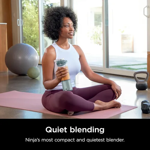 Miniatura 3 de Ninja Blast Licuadora Portátil y Accesorios, Inalámbrica, Recipiente de 18 oz., Licuadora Personal para Batidos y Smoothies, Tapa a Prueba de Fugas