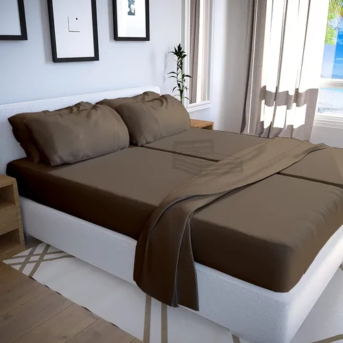 Miniatura 34 de Sábanas extra largas de tamaño individual XL para dormitorio, sábanas de microfibra súper suave, ropa de cama de lujo de hotel, sábanas de Blanco