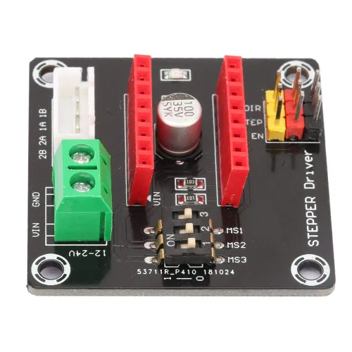 Miniatura 2 de Jeanoko DRV8825/A4988 Placa de expansión de controlador de motor paso a paso estable Módulo de control de impresora 3D para impresora 3D (2)