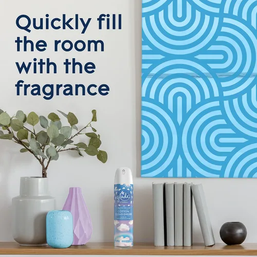 Miniatura 10 de Glade Ambientador, espray de habitación, Cotton Cloud Dream, 8.3 onzas, 2