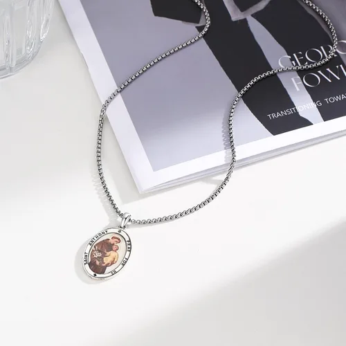 Miniatura 9 de Collar de plata de ley 925 con medalla de San Patrón, colgante de protección católica, amuleto, joyería religiosa para hombres y mujeres