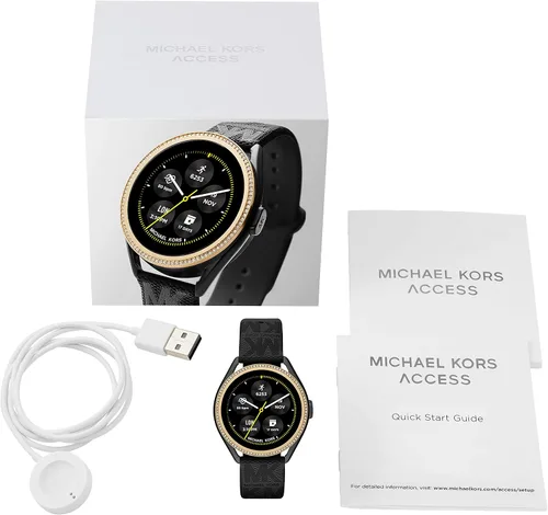 Miniatura 7 de Michael Kors MKGO Gen 5E - Reloj inteligente con pantalla táctil de 1693pulgadas para mujer con rastreador de actividad y frecuencia cardíaca sirve