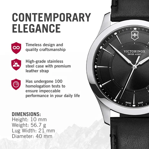 Miniatura 2 de Victorinox Alliance - Analog Quartz Watch for Men - Timeless Wristwatch