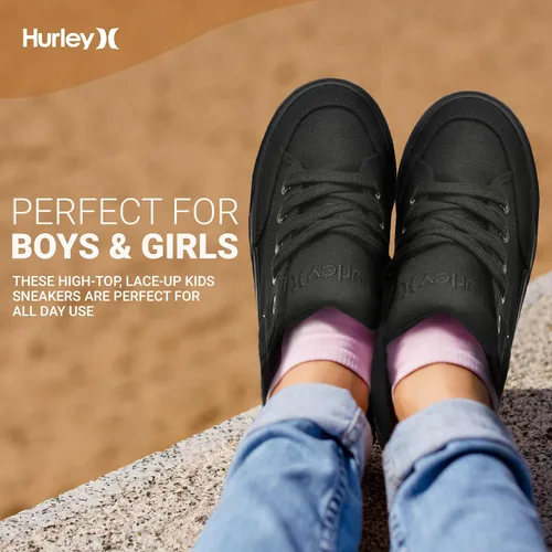 Miniatura 3 de Hurley Roddy Niños Zapatillas altas de skate, zapatos deportivos para niños y niñas
