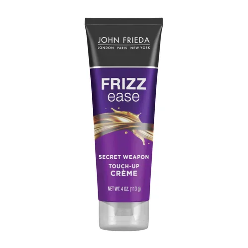 Miniatura 13 de John Frieda Frizz Ease Secret Weapon - Crema de retoque para cabello encrespado, crema suavizante antiencrespamiento con aceite de aguacate, 4 onzas