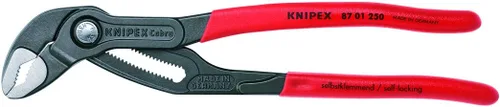 Miniatura 6 de KNIPEX Juego de cortador diagonal de alto apalancamiento (7401250SBA) + juego de alicates Cobra de 2 piezas KNIPEX (8701180 y 8701250) (003120V01US)