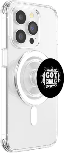 Miniatura 3 de Funny Rock Climbing Bouldering Weightlifter Got Chalk? Gym PopSockets MagSafe PopGrip for iPhone