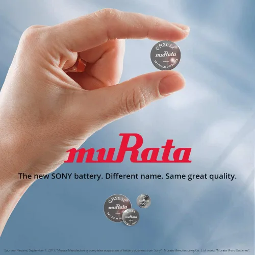 Miniatura 3 de Murata Batería CR2032 DL2032 ECR2032 3V Litio Moneda Celda (10 Baterías)