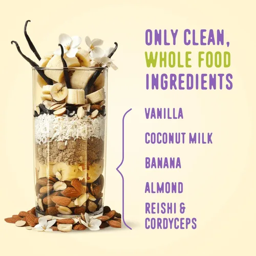 Miniatura 3 de FlavCity Todo en Uno Proteína Vegana en Polvo para Batido, Vainilla - Batido de Reemplazo de Comida Pre-Entrenamiento a Base de Plantas para Mujeres