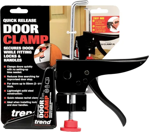 Miniatura 4 de Trend Soporte de abrazadera de puerta de liberación rápida para una instalación y mantenimiento eficientes de la puerta, D/CLAMP/A