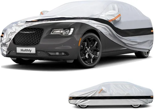 Miniatura 30 de Funda para Automóvil de 10 Capas Impermeable para Todo Clima para Coupé Hatchback, 100% Impermeable Fundas para Automóvil de Exterior Ajuste