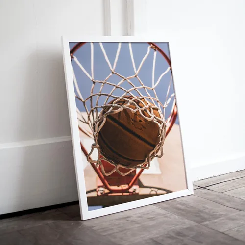 Miniatura 4 de Impresiones artísticas de pared de baloncesto, individuales (11 x 14) sin marco, decoración de sala de baloncesto para hombres, niños, adolescentes
