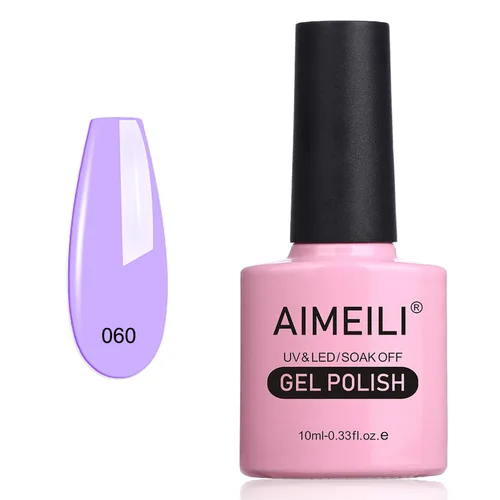 Miniatura 23 de AIMEILI Esmalte de uñas de gel sin crueldad, vegano, gel para uñas removible UV LED sin hema, arte de uñas nude, color rosa nude (022), 0.3 fl oz