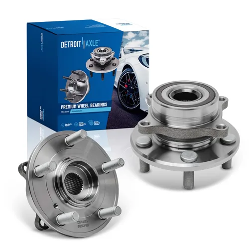 Miniatura 25 de Detroit Axle - Bujes de rodamiento de rueda delantera 4WD para Toyota 4Runner FJ Cruiser Tacoma Lexus GX460 GX470, rodamientos de rueda de repuesto