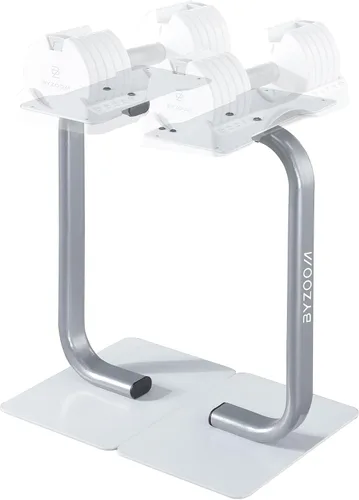 BYZOOM FITNESS Pure Series Adjustable Dumbbell Stand Rack Holder for 12.5, 25, 27.5LB Adjustable Dumbbells, Weight Training Fitness Exercise for