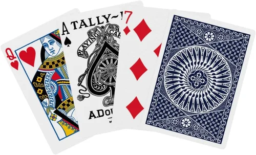 Miniatura 9 de Tally Ho Cartas de juego con espalda circular (el color puede variar)
