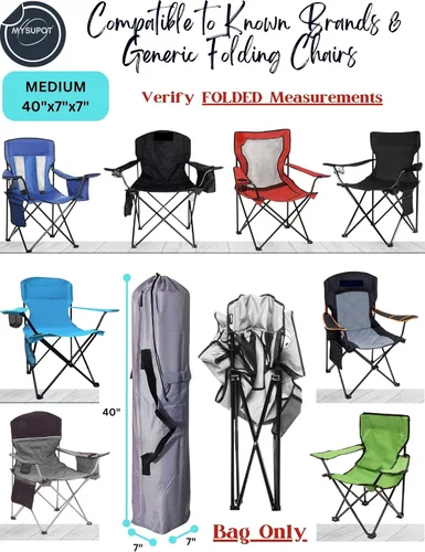 Miniatura 4 de Bolsa de repuesto para silla de camping plegable, silla de campamento portátil, hamaca, esterilla de yoga, paraguas, tiendas de campaña, trípodes