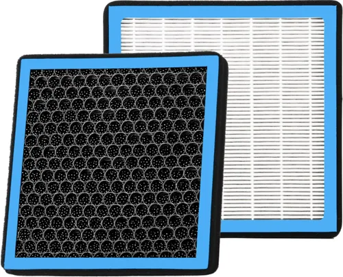 CF10374 - Filtro de aire de cabina para Toyota Tacoma 2005-2021, Dodge Dart, Pontiac Vibe con carbón activado, 2003 2004 2005 2006 2007 2008 2009