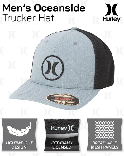Miniatura 2 de Hurley Sombrero para hombre - Oceanside Flex Fitted Trucker Hat
