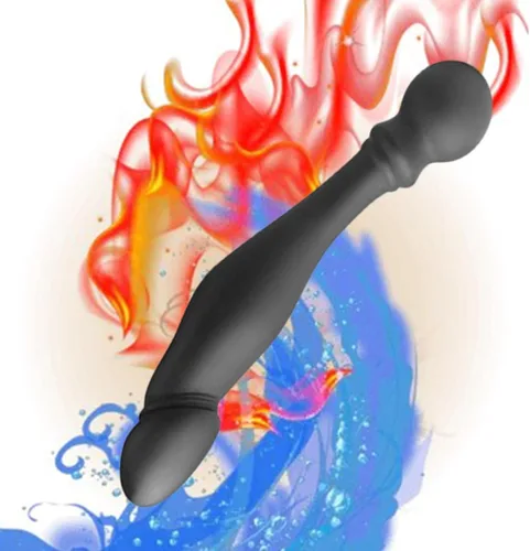 Miniatura 3 de Consolador de silicona masajeador de próstata, estimulación del punto G, cuentas anales para el pene, tapones anales de silicona impermeables
