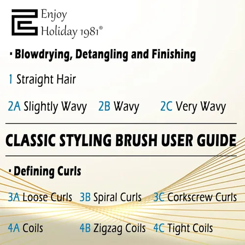 Miniatura 7 de 2 cepillos de pelo para mujeres y hombres, 7 filas y 5 filas, rizado, húmedo o seco, cepillos clásicos para cabello grueso natural, separación