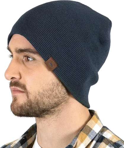 Miniatura 39 de Tough Headwear Daily Knit Beanie – Gorros para hombre – Sombreros de invierno para hombres y mujeres – Sombreros de punto cálidos para clima frío