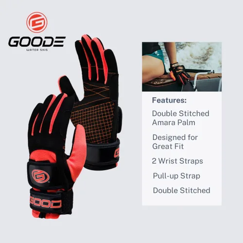 Miniatura 3 de GOODE Guantes de esquí acuático Pro