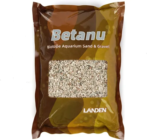Miniatura 19 de LANDEN Namale - Arena para acuario, 2 L (aprox. 7 libras), arena súper natural para paisajismo de acuarios, arena cosmética para peceras, sustrato