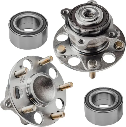 Miniatura 141 de Detroit Axle - Kit de nudillos de dirección delantera izquierda para Ford Edge Lincoln MKX 07-10, cojinete de rueda del lado del conductor, nudillo