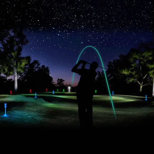 Miniatura 8 de R&L Pelotas de golf brillantes para deportes nocturnos – Torneo fluorescente que brilla en la oscuridad – Pelotas luminosas brillantes de larga