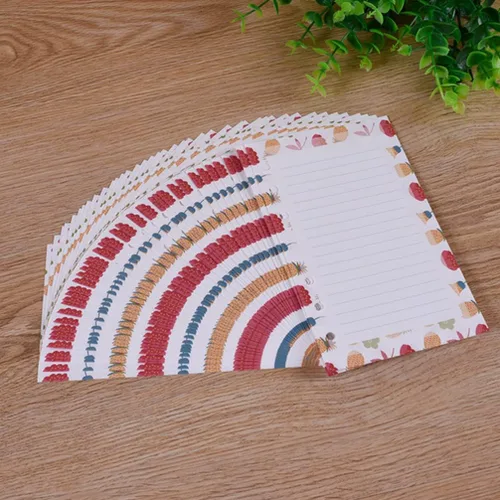 Miniatura 6 de STOBOK Paquete de 100 hojas de cuaderno con rayas anchas para diario