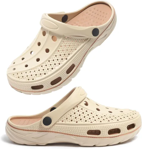 Miniatura 9 de INMINPIN - Zuecos ortopédicos para mujeres y hombres, con soporte de arco, zapatos de jardín, sandalias con fascitis plantar y plantillas de pies
