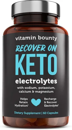 Miniatura 8 de Vitamin Bounty Recover On Keto Electrolytes - Suplementos Keto, Pastillas de Electrolitos, Suplemento de Electrolitos, Vitaminas Keto, Hidratación