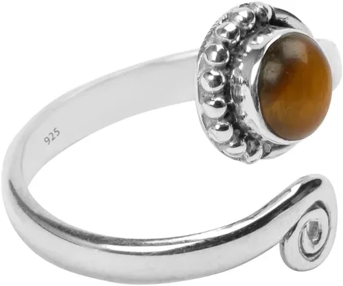 Miniatura 26 de Anillo de dedo del pie de piedra preciosa de plata de ley 925, joyería para el cuerpo, anillo de dedo del pie de la mano de la mano de la piedra